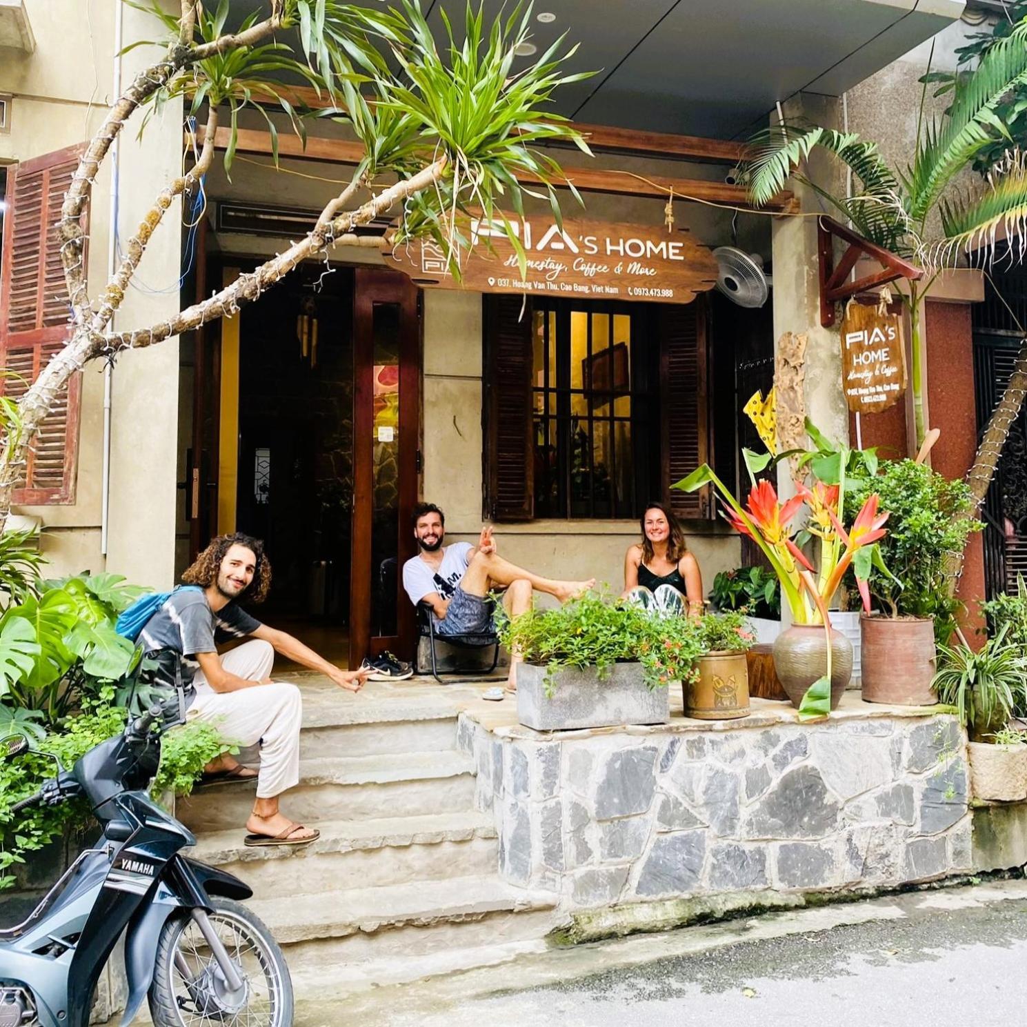 Pia Homestay - Tours & Motorbike Rentals Cao Bang Exteriör bild